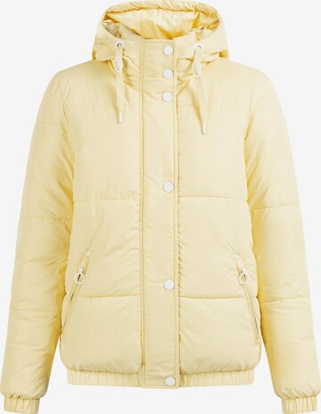 DreiMaster Maritim Winter Jacket in Yellow: front