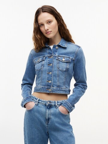 Tommy Jeans Átmeneti dzseki - kék: elől