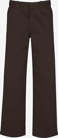 DICKIES Regular Broek in Bruin: voorkant