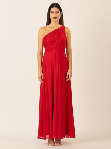APART Evening Dress in Red: front