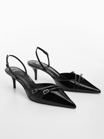 MANGO Slingback pumps 'TIRA' i svart