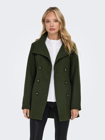 Manteau mi-saison 'MEDINA' ONLY en vert