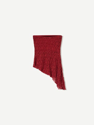 Haut Bershka en rouge