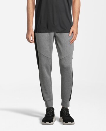 AÉROPOSTALE Tapered Broek in Grijs: voorkant