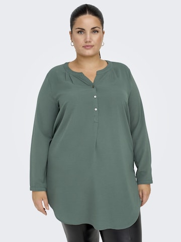 ONLY Carmakoma Blouse in Groen