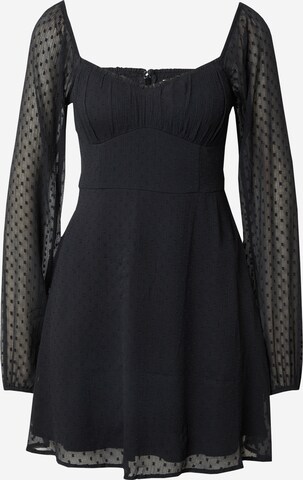 HOLLISTER Dress 'SWEETHEART' in Black: front