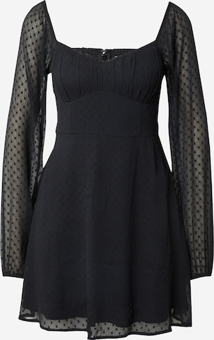 HOLLISTER Φόρεμα 'SWEETHEART' σε μαύρο: μπροστά