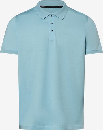 Karl Lagerfeld Poloshirt in Blau: predná strana