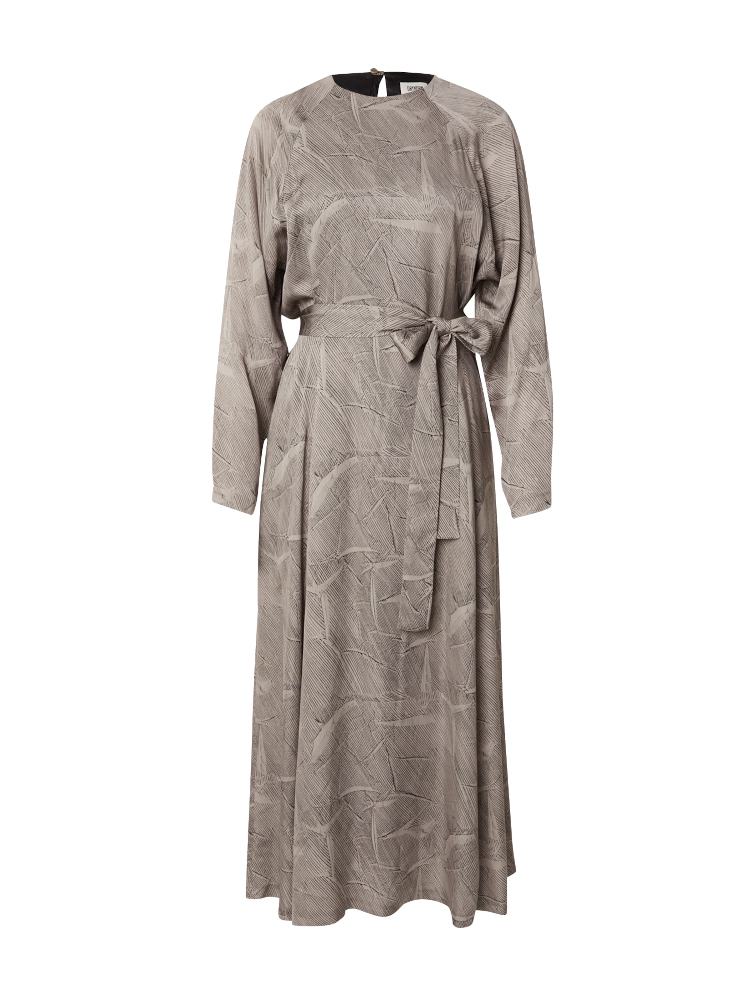 DRYKORN Kjole 'KAROYA' i brun / sort, Produktvisning