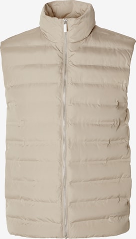 Gilet 'BARRY' SELECTED HOMME en beige : devant