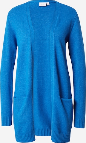 VILA Knit Cardigan 'Ril' in Blue: front