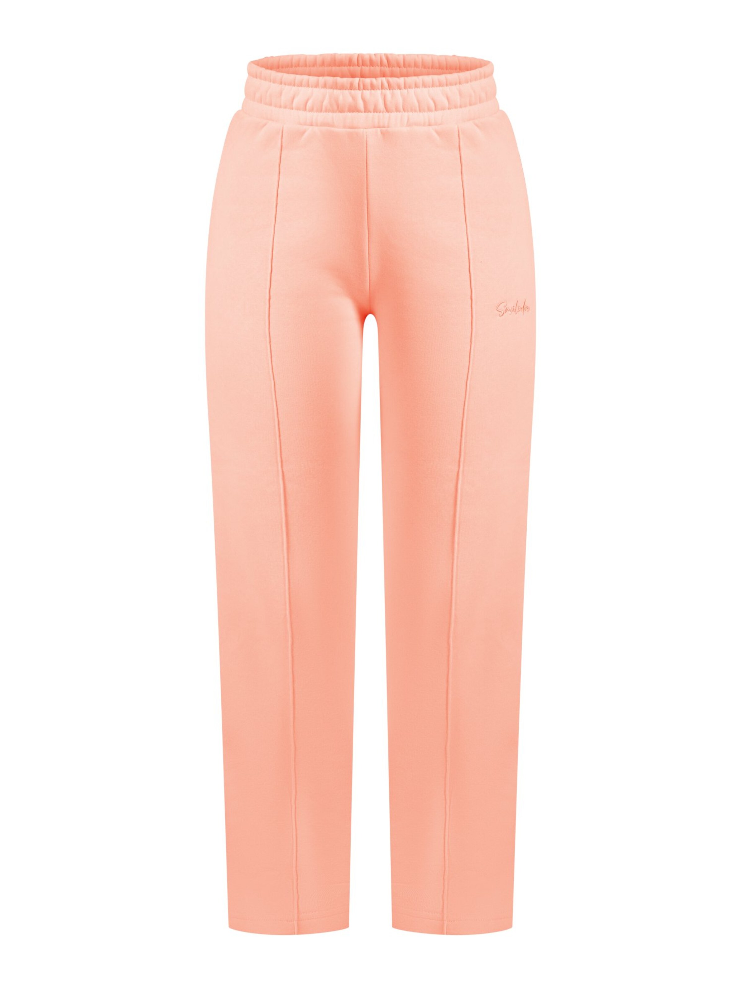 Smilodox Loosefit Broek 'Milea' in Oranje: voorkant