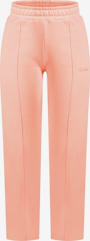 Loosefit Pantalon 'Milea' Smilodox en orange : devant
