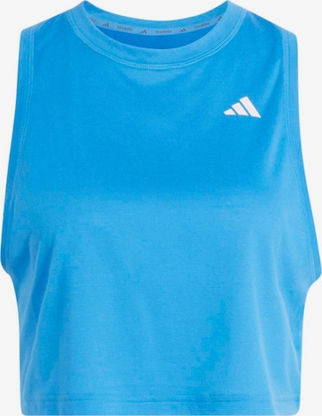 Haut de sport ADIDAS PERFORMANCE en bleu : devant