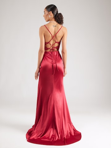 LUXUAR Iltapuku värissä punainen