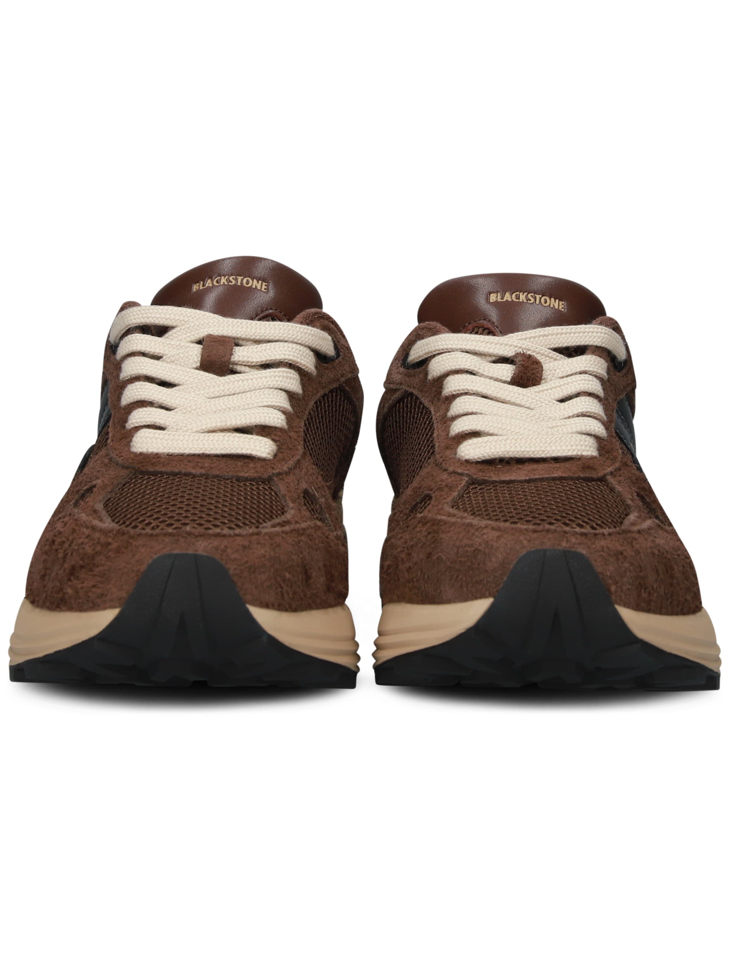 BLACKSTONE Sneakers laag 'V-RILEY' in Bruin