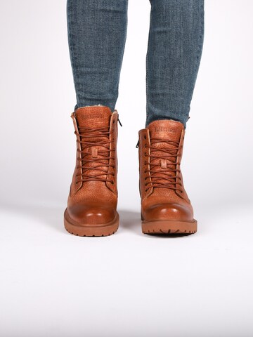 Bottes à lacets 'KAJSA' BLACKSTONE en marron