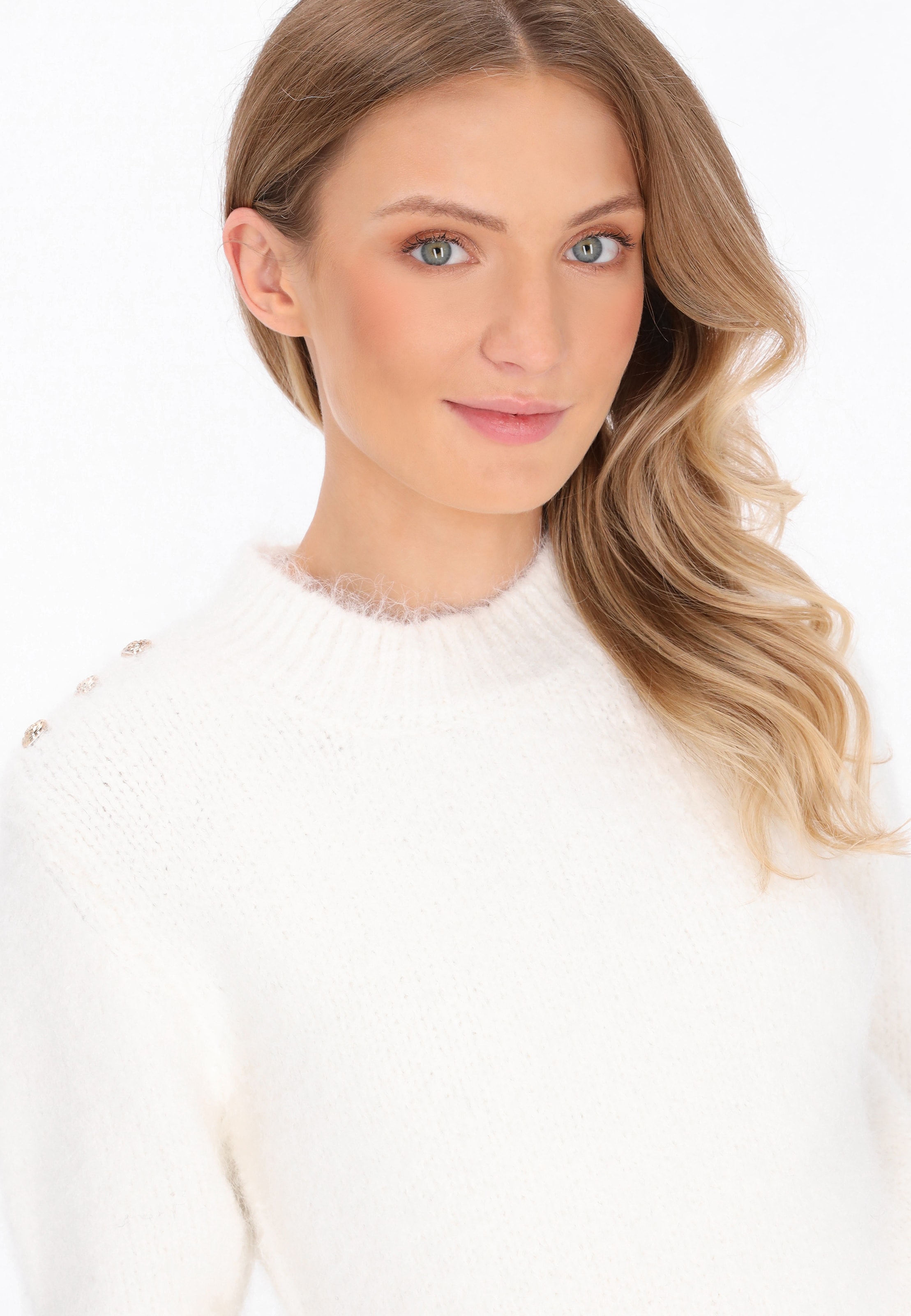Yuka Sweater in White
