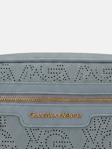 Borsa a tracolla 'Borsa a Tracolla Donna Gianmarco Venturi Ecopelle 27x19x11' di GianMarco Venturi in blu
