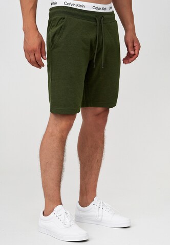 Regular Pantalon 'Eckerd' INDICODE JEANS en vert