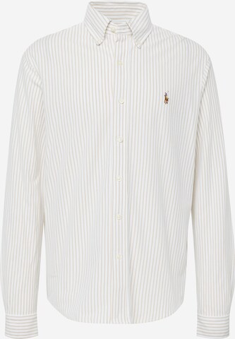 Chemise Polo Ralph Lauren en blanc : devant