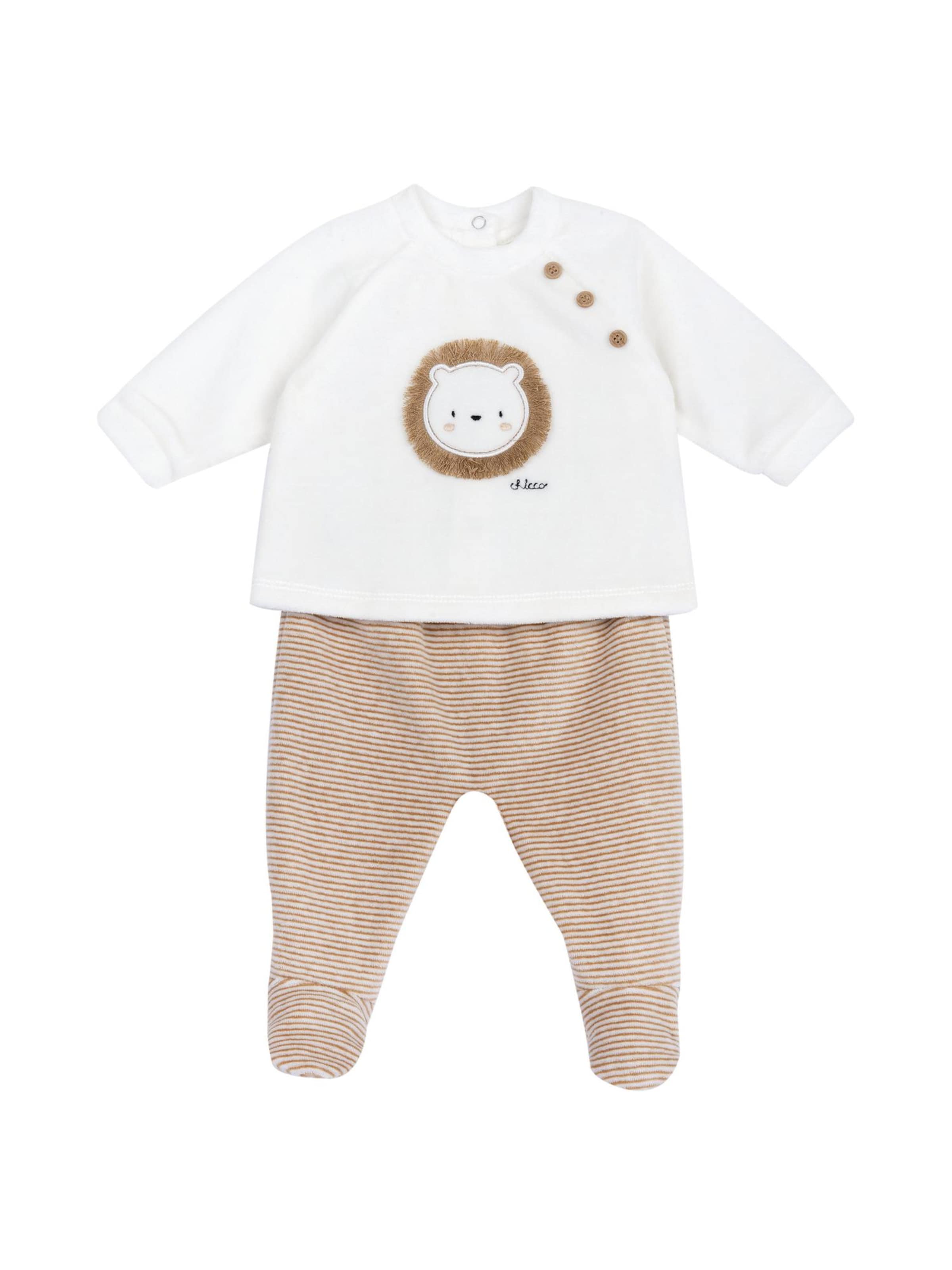 Chicco Σετ σε λευκό: μπροστά