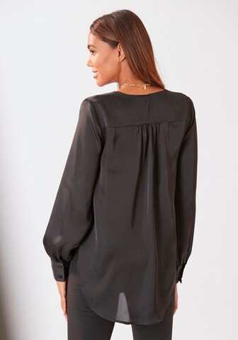 LASCANA Bluse in Schwarz