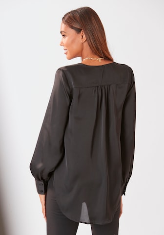 LASCANA Bluse in Schwarz