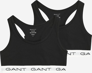 Bustino Reggiseno di GANT in nero: frontale