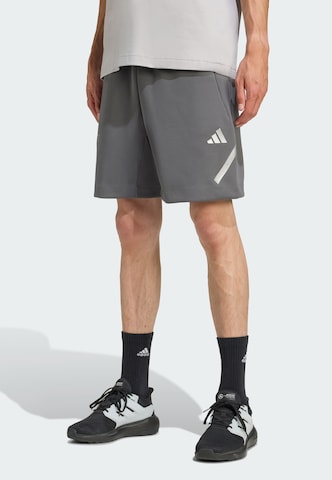 Regular Pantalon de sport 'Mercedes-AMG Petronas F1 Team' ADIDAS PERFORMANCE en gris : devant