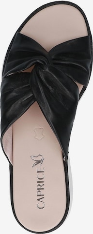 CAPRICE Pantolette in Schwarz