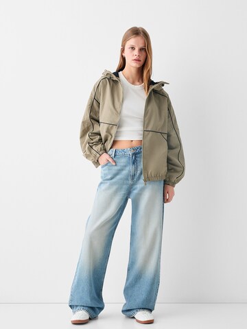 Bershka Between-season jacket in Beige