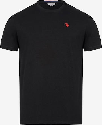 U.S. POLO ASSN. Shirt in Black: front