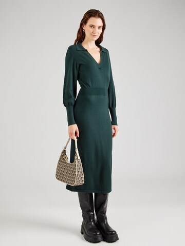 VILA Knitted dress 'VICOMFY' in Green: front