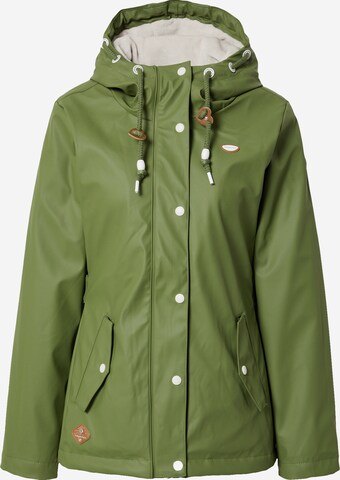 Veste mi-saison 'MARGGE' Ragwear en vert : devant