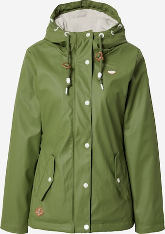 Veste mi-saison 'MARGGE' Ragwear en vert : devant