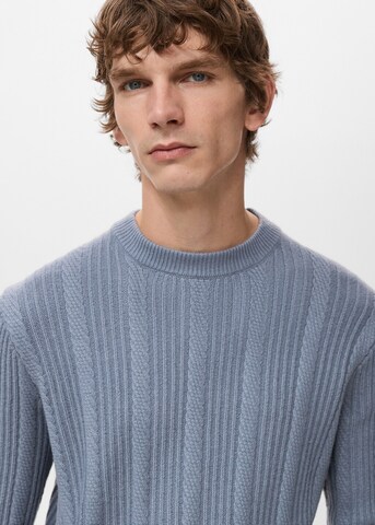 MANGO MAN Sweater 'Marina' in Blue