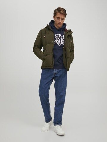 JACK & JONES Winterjas 'Timo' in Groen