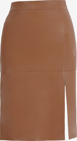 FRESHLIONS Skirt 'JASSI' in Beige: front