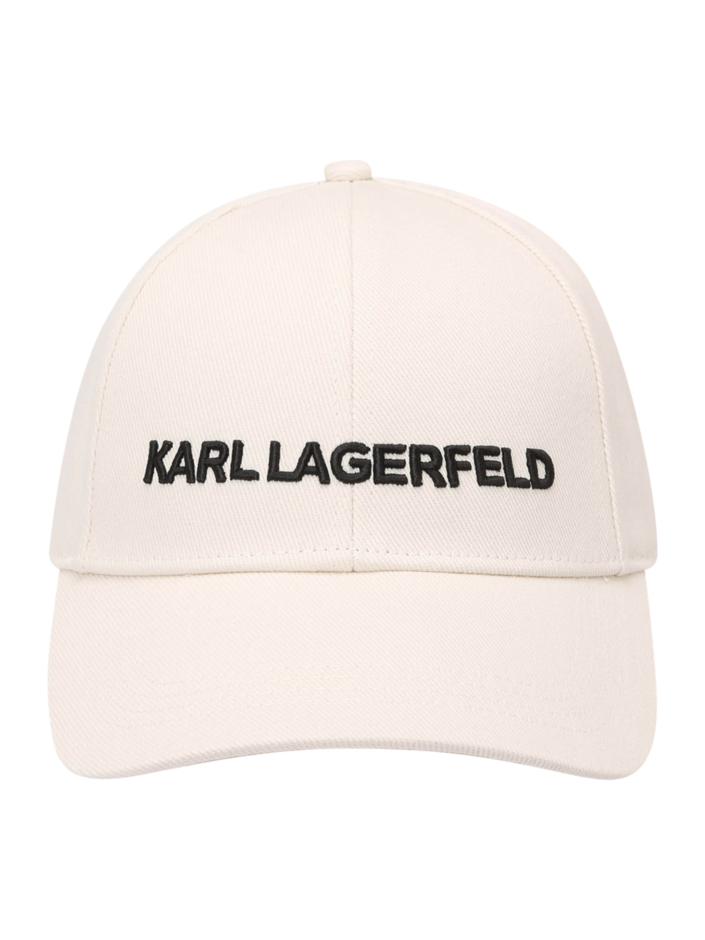 Casquette 'ESSENTIAL' Karl Lagerfeld en blanc