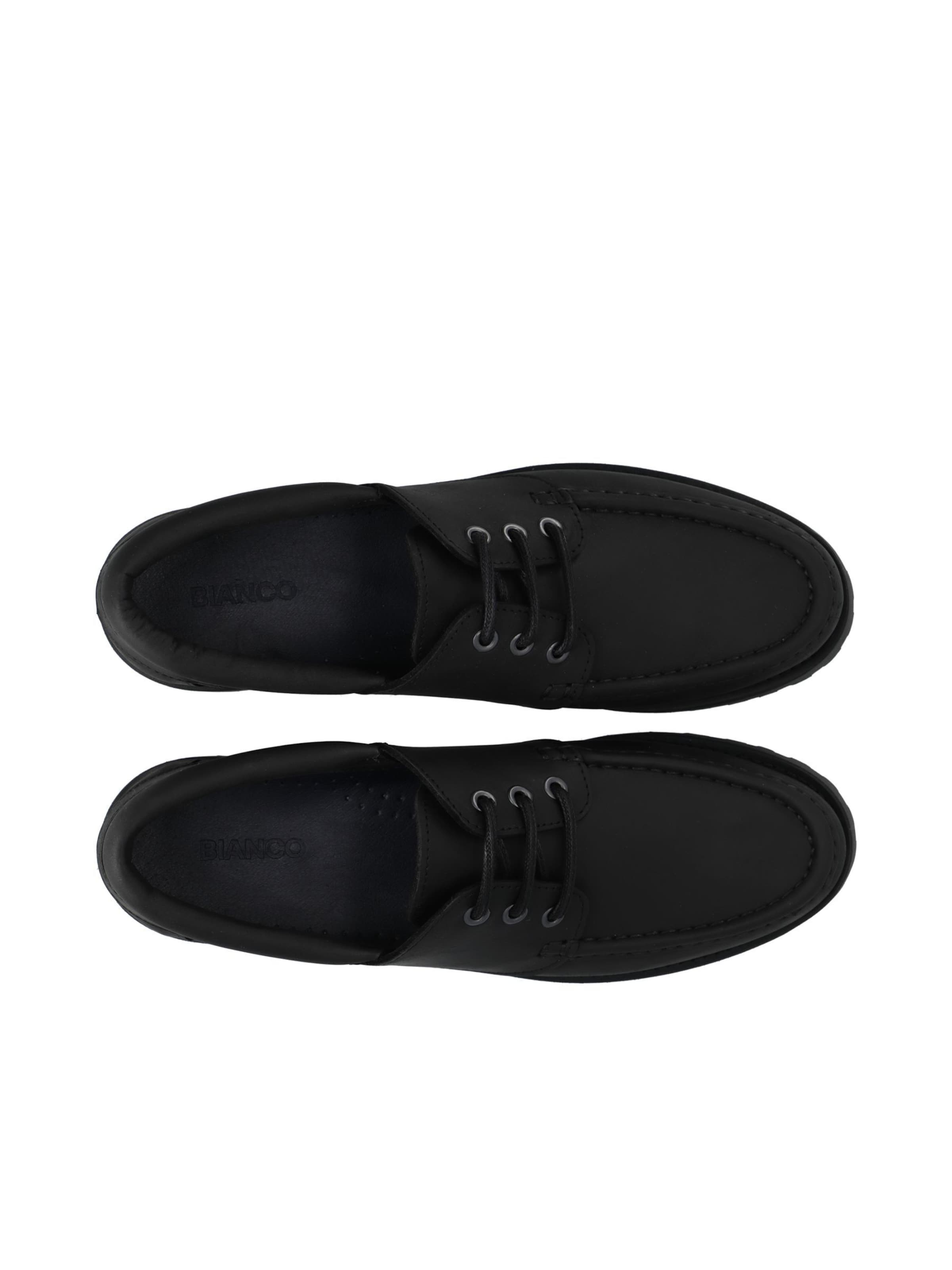 Mocassin 'Greg' Bianco en noir