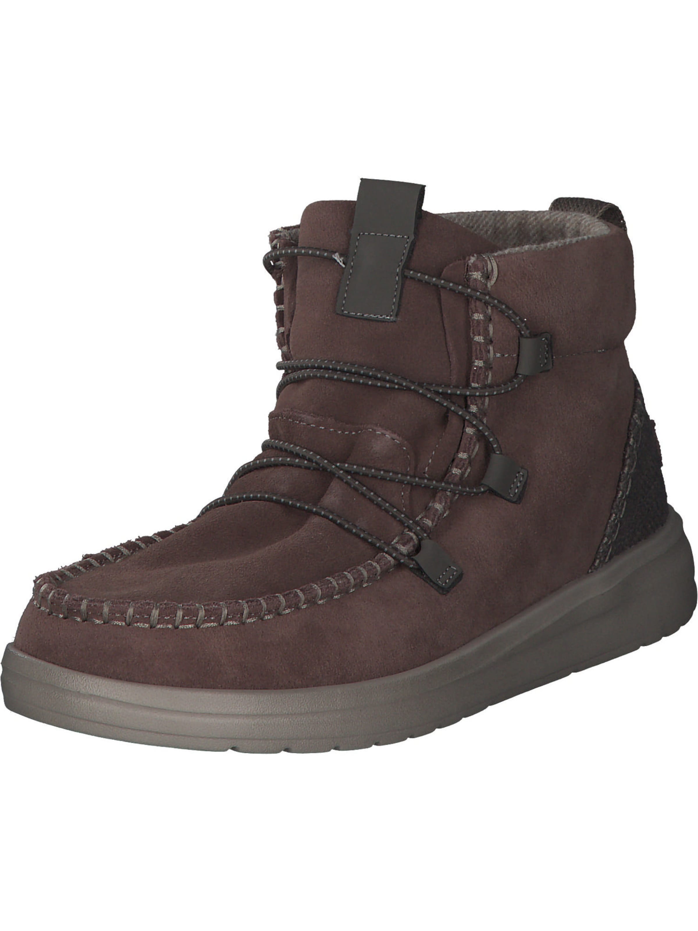 HEY DUDE Ankle Boots in Rot: Vorderseite
