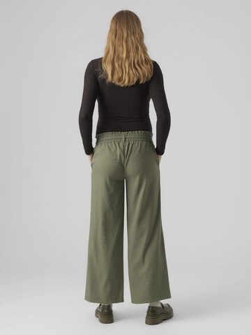 MAMALICIOUS - Loosefit Pantalón 'Diaz' en verde