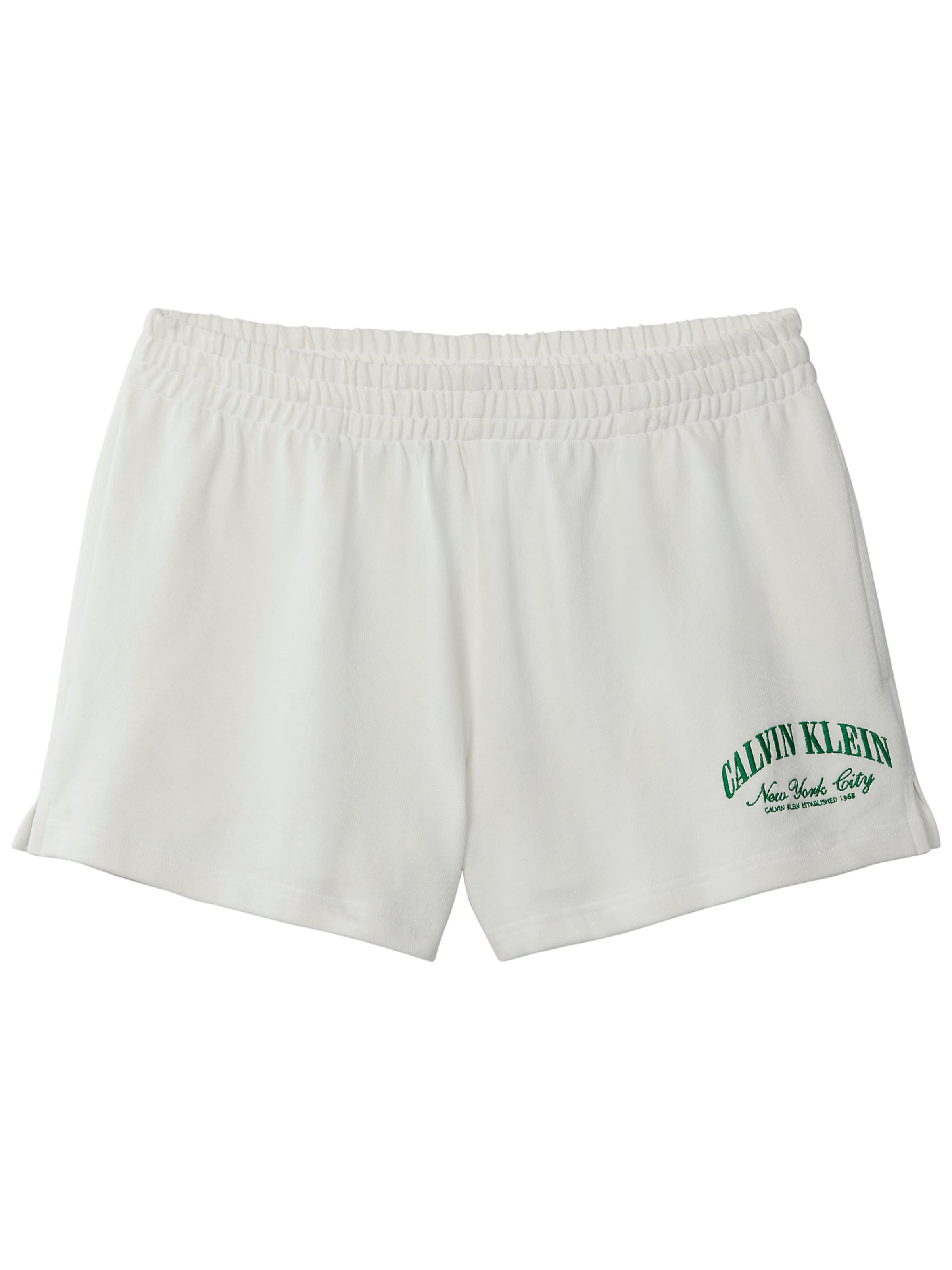 Calvin Klein Pyjamashorts 'Heritage' in Weiß: Vorderseite