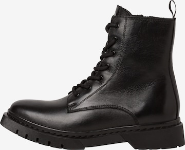 TAMARIS Lace-Up Ankle Boots in Black