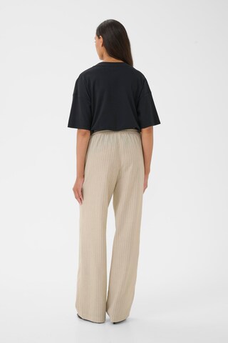 Loosefit Pantalon 'Felia' KAREN BY SIMONSEN en beige