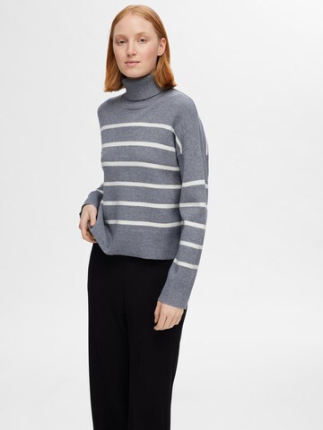 SELECTED FEMME Sweater 'SLFKamma' in Grey