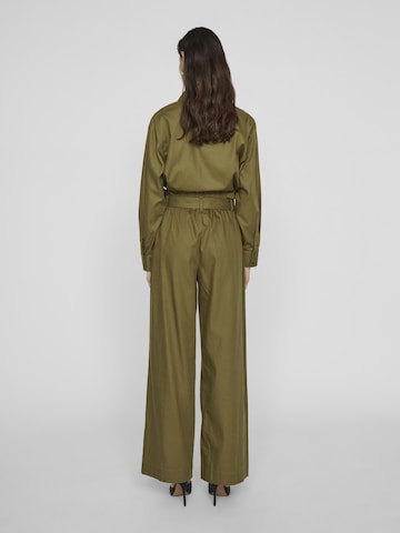 Regular Pantalon VILA en vert
