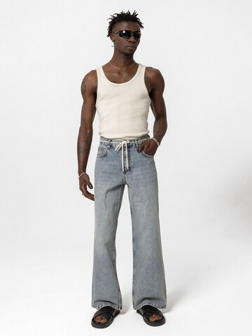 Wide leg Jeans 'CONROE' di VAMOS CLO in blu