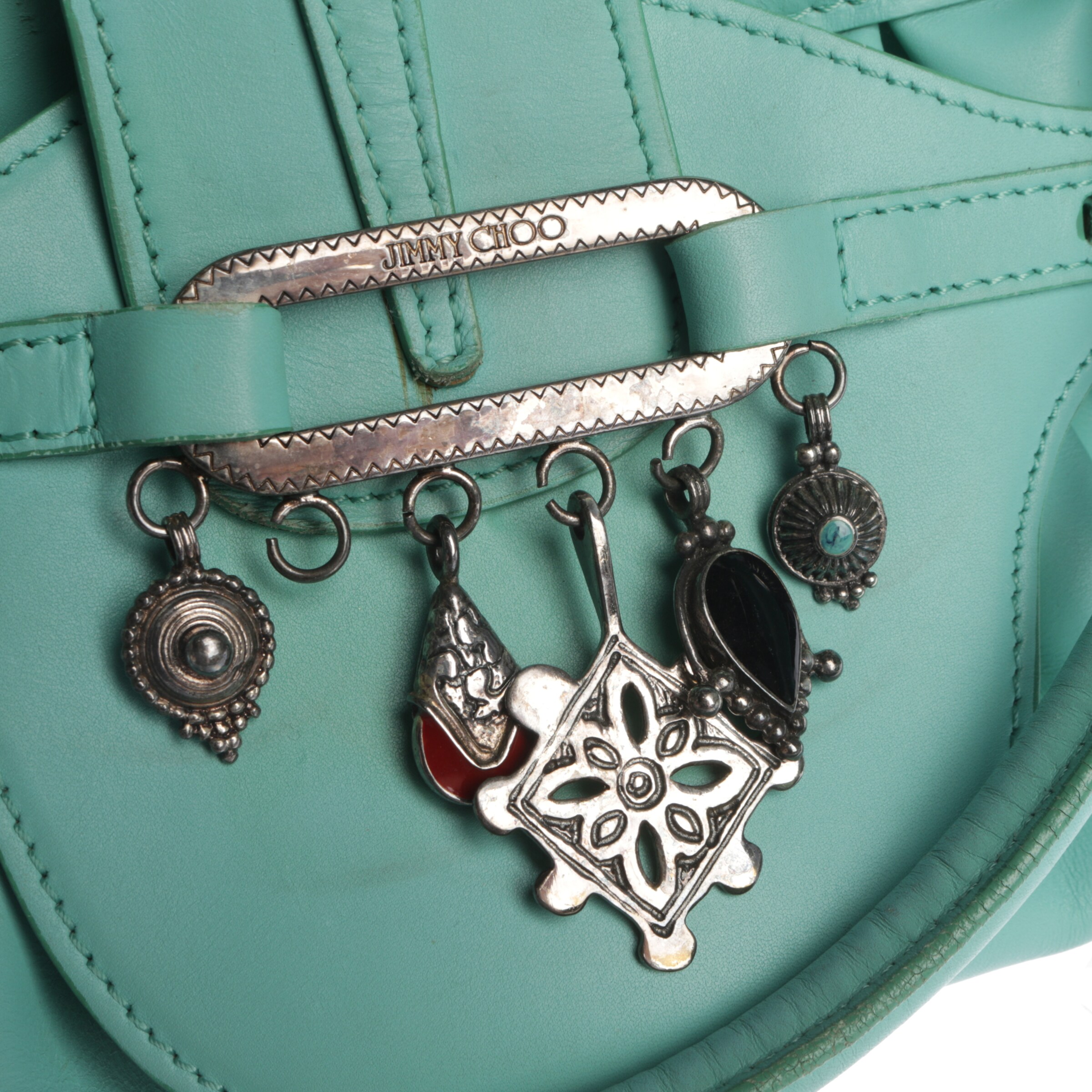 JIMMY CHOO Schultertasche / Umhängetasche One Size in Blau